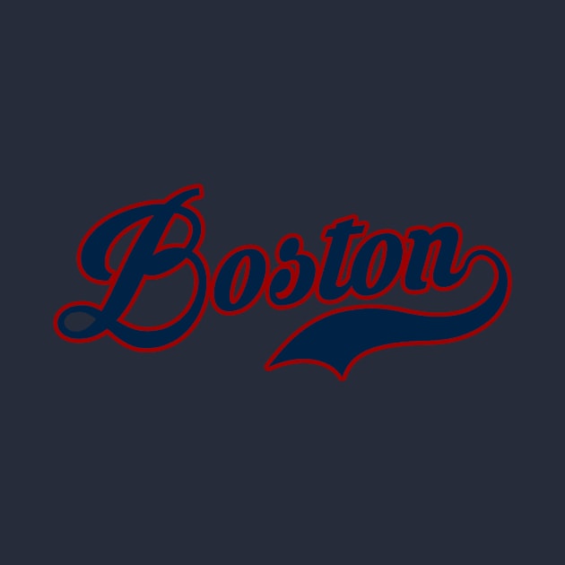 Boston Baseball Dark Edition by Sloop