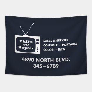 Phil's TV Repair Tapestry