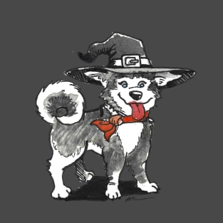 Witchy Husky T-Shirt