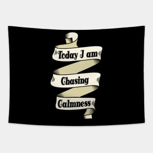 Chasing Calmness Vintage-Style Ribbon Tapestry