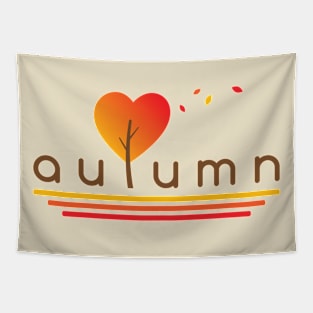 Autumn Love Tapestry