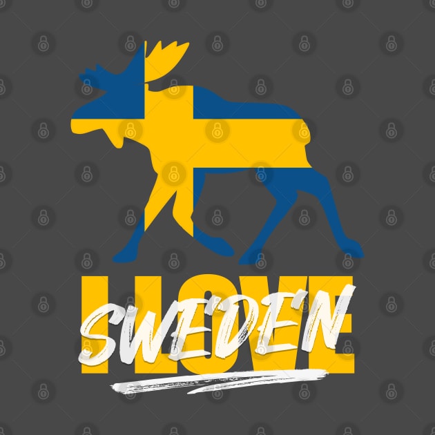 Sweden I love Moose Elk by 66LatitudeNorth