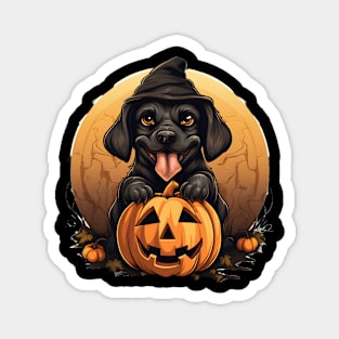 Halloween Dog Lovers Gift Magnet