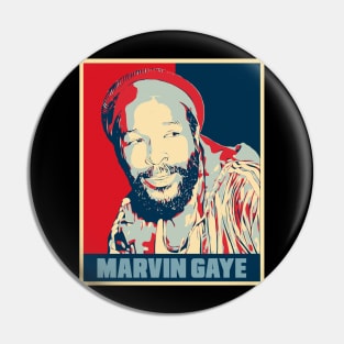 Marvin Gaye Hope Poster Art Pin