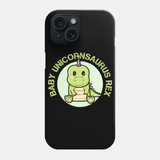 Baby Unicornasaurus Rex Phone Case