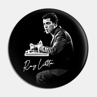 Ray Liotta / Retro 90s Fan Art Design Pin