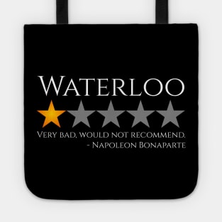 French History - Battle Of Waterloo - Napoleon Bonaparte Tote