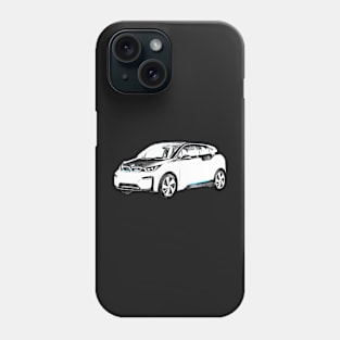 i3 black Phone Case