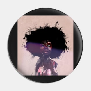 Afro Funk Pin