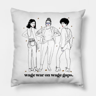 Wage Wars on Wage Gaps! Pillow