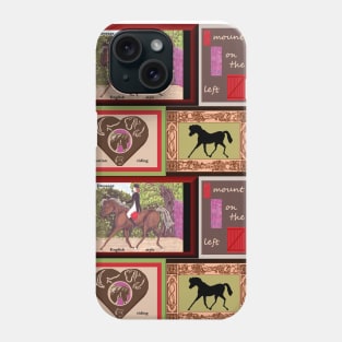 Dressage Horse Collage Phone Case