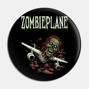 Zombieplane Pin