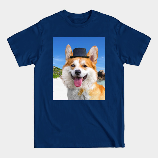 Disover Corgi Face - Corgi Face - T-Shirt