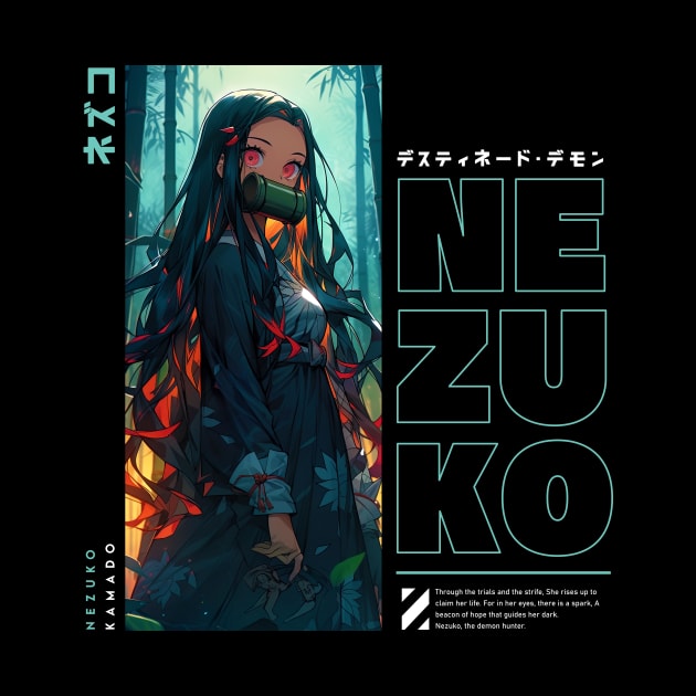 Nezuko Midnight - Demon Slayer by trashcandy