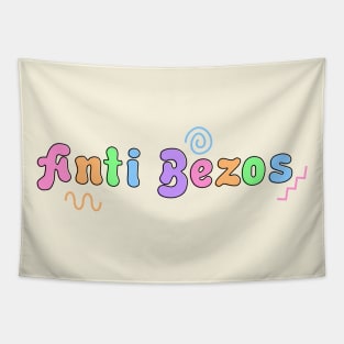 Anti Bezos - Jeff Bezos - Anti Billionaire Tapestry