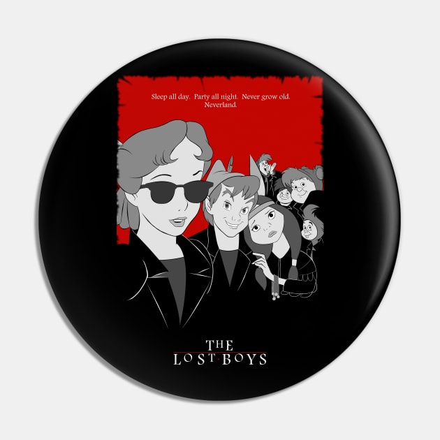 The Lost Boys Pin by Art By James Hance