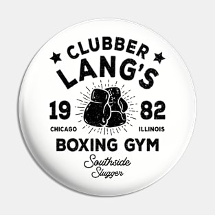 Clubber Lang's Boxing Gym Pin