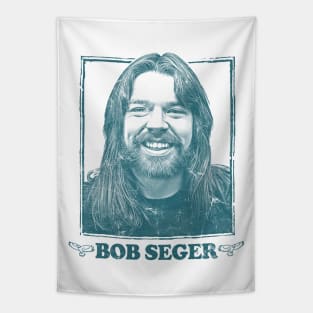 Bob Seger / Vintage Style Fan Design Tapestry