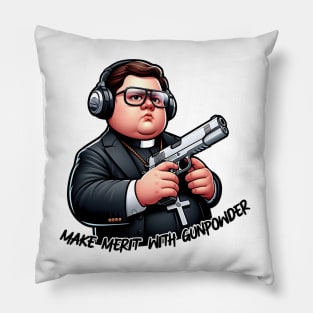 Gun Bless You Pillow