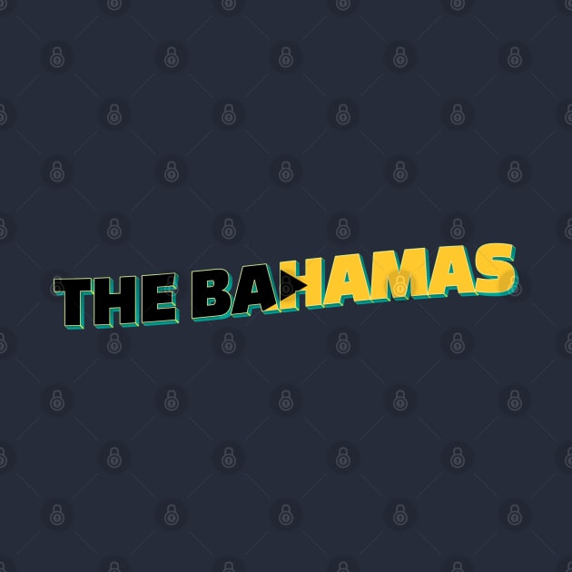 The Bahamas vintage style retro souvenir by DesignerPropo