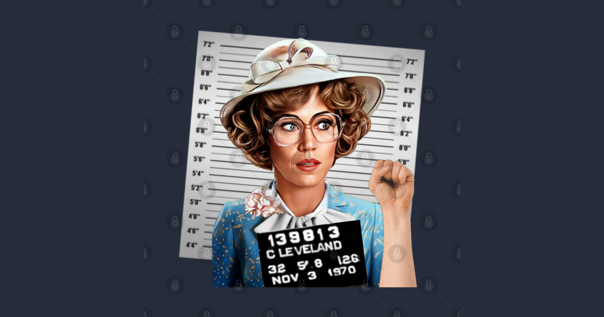Jane Fonda Mugshot 9 To 5 TShirt TeePublic