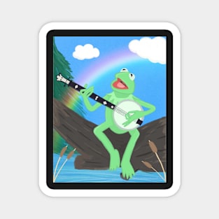 Kermit The Frog - Rainbow Connection - The Muppets Magnet