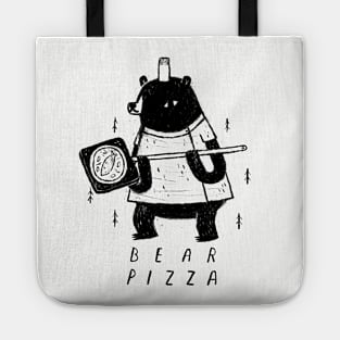 bear pizza Tote