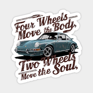 Old car and wisdom 002 Magnet