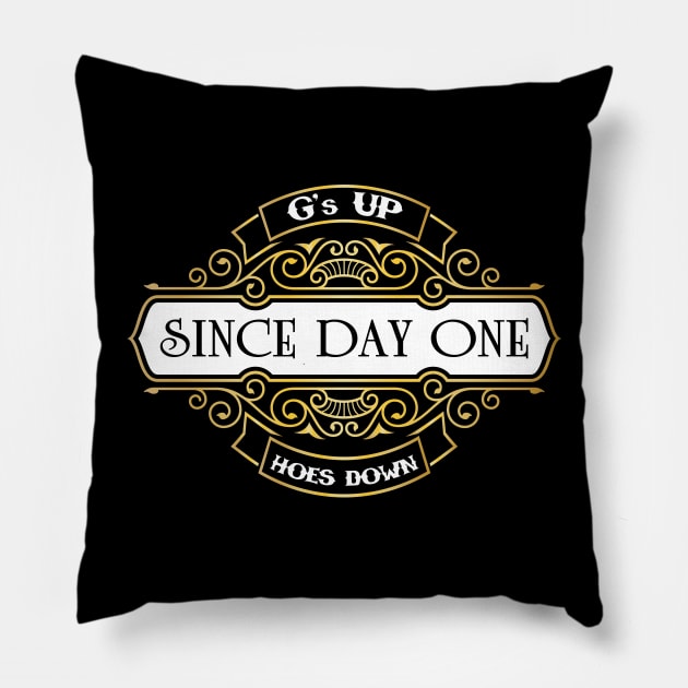 Since Day One Pillow by digifab