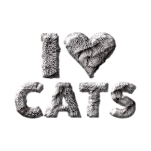 I Love Cats T-Shirt