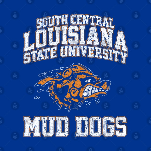 SCLSU Mud Dogs Football by huckblade