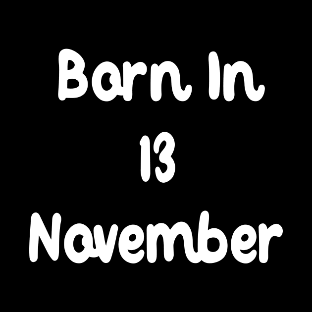 Born In 13 November by Fandie