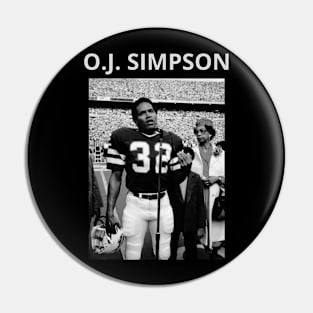 O.J. Simpson Pin