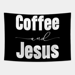 Coffee And Jesus Tapestry