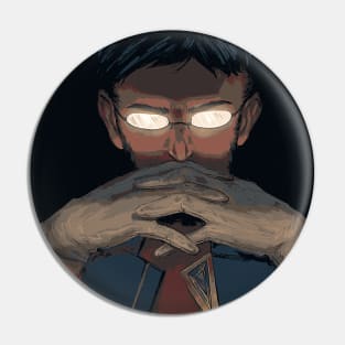 Evangelion - Gendo Ikari Pin