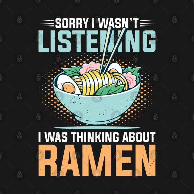 Sorry I wasn't listening I was thinking about Ramen by TeeGuarantee