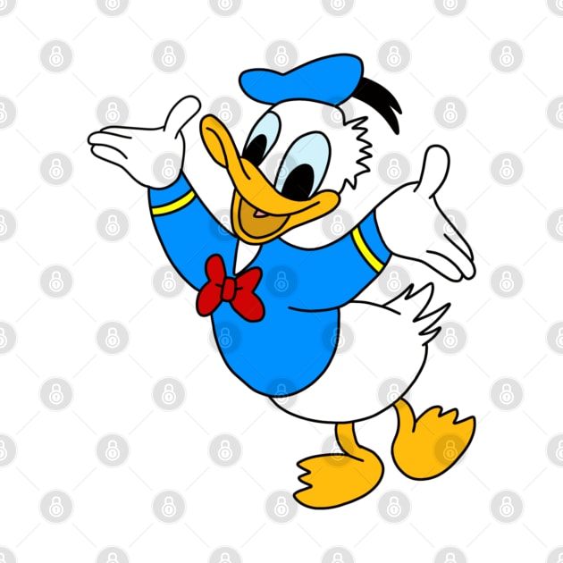 Donald Duck by Hundred Acre Woods Designs