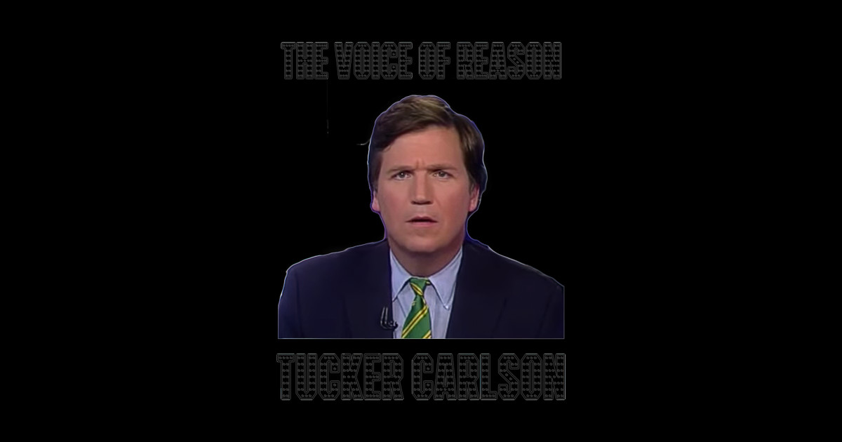 Tucker Carlson Tucker Carlson Sticker Teepublic 