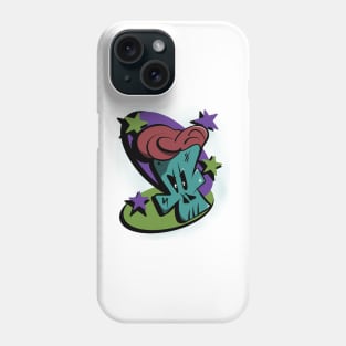 Rock n roll skull Phone Case