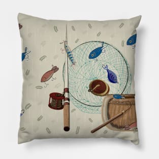 Gone Fishing for good! Pillow