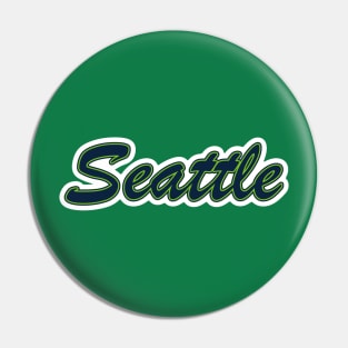 Football Fan of Seattle Pin