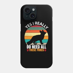 fox lovers Phone Case