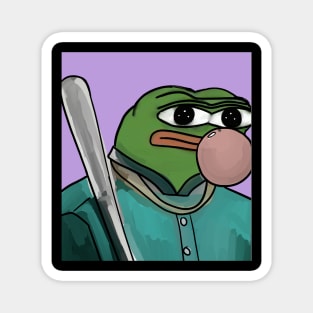 base ball pepe Magnet