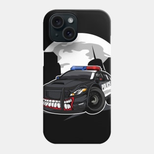 Police monster car Phone Case