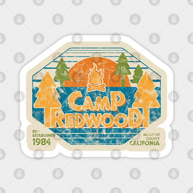 Camp Redwood Magnet by Nazonian