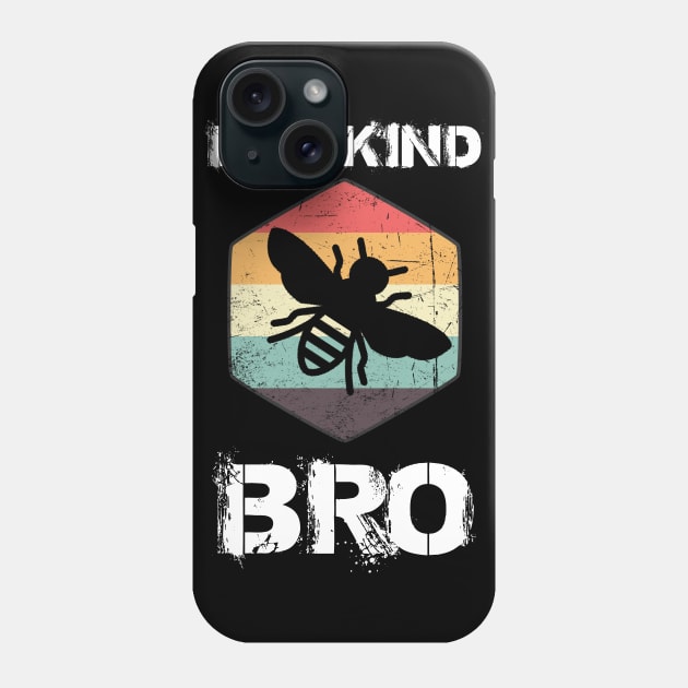 Bee Kind, Bro | Vintage 70's Style Phone Case by jpmariano