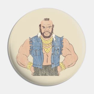 Mister T-Morning Cartoons Pin