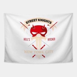 Street Knights Tapestry