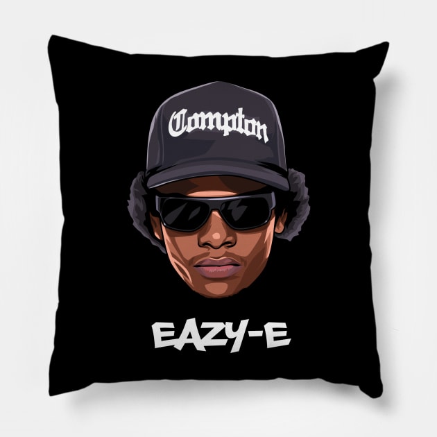 EAZY-E Pillow by origin illustrations