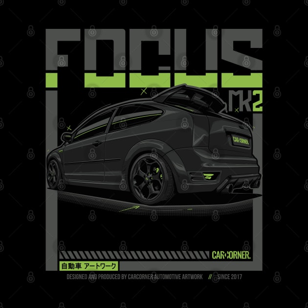 USDM - Focus RS - CarCorner by CarCorner - Automotive Artwork